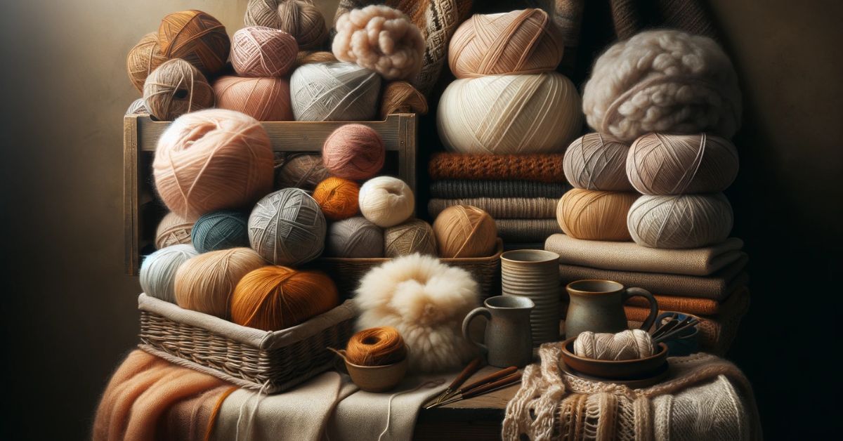 Forskellige garntyper